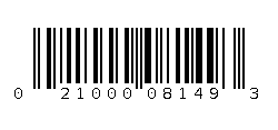 021000081493 Barcode