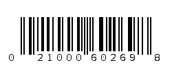 021000602698 Barcode