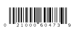 021000604739 Barcode