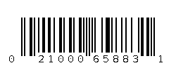 021000658831 Barcode