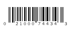 021000744343 Barcode