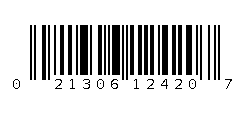 021306124207 Barcode