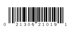 021306210191 Barcode