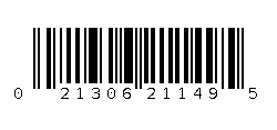 021306211495 Barcode