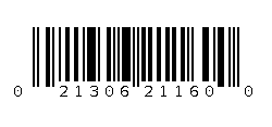 021306211600 Barcode