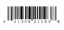 021306211938 Barcode