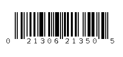 021306213505 Barcode