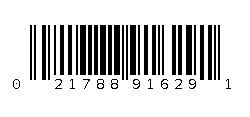 021788916291 Barcode