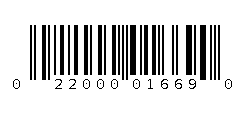 022000016690 Barcode