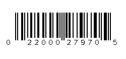 022000279705 Barcode
