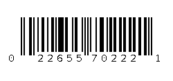 022655702221 Barcode