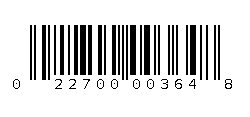 022700003648 Barcode