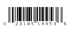 023185144536 Barcode