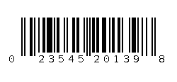 023545201398 Barcode