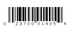 023700014054 Barcode