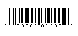023700014092 Barcode