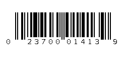 023700014139 Barcode