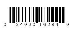 024000162940 Barcode