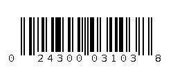 024300031038 Barcode