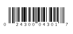 024300043017 Barcode