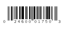 024600017503 Barcode