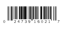 024739160217 Barcode