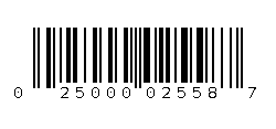 025000025587 Barcode