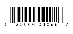 025000040887 Barcode