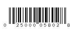 025000058028 Barcode