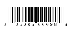 025293000988 Barcode