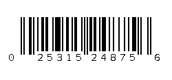 025315248756 Barcode