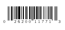 026200117713 Barcode
