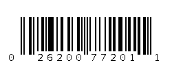 026200772011 Barcode