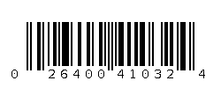 026400410324 Barcode