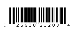 026638212004 Barcode