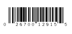 026700129155 Barcode