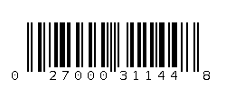 027000311448 Barcode