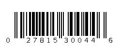 027815300446 Barcode