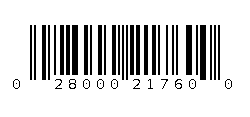 028000217600 Barcode