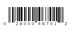 028000467012 Barcode