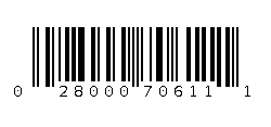 028000706111 Barcode