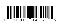 028000943516 Barcode