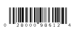 028000986124 Barcode