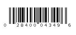 028400043496 Barcode