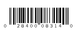 028400083140 Barcode