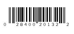 028400201322 Barcode