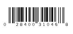 028400310468 Barcode