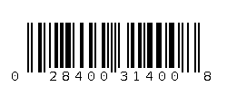 028400314008 Barcode