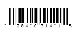 028400314015 Barcode