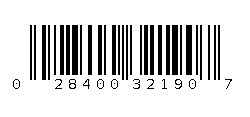 028400321907 Barcode